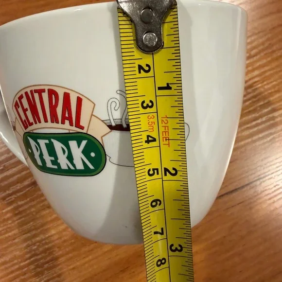 Central Perk Ceramic Coffee Mug Friends TV Show 10 Oz. Large White - Picture 6 of 6
